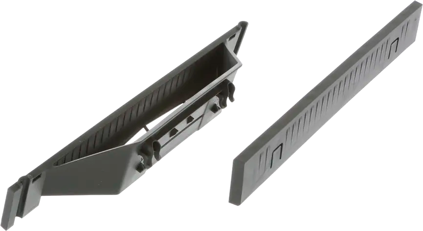 Original Bosch Siemens Korbgriff-Set Edelstahl für Unter- und Oberkorb 12033407 für SN53ES15BE/24 Position 0710