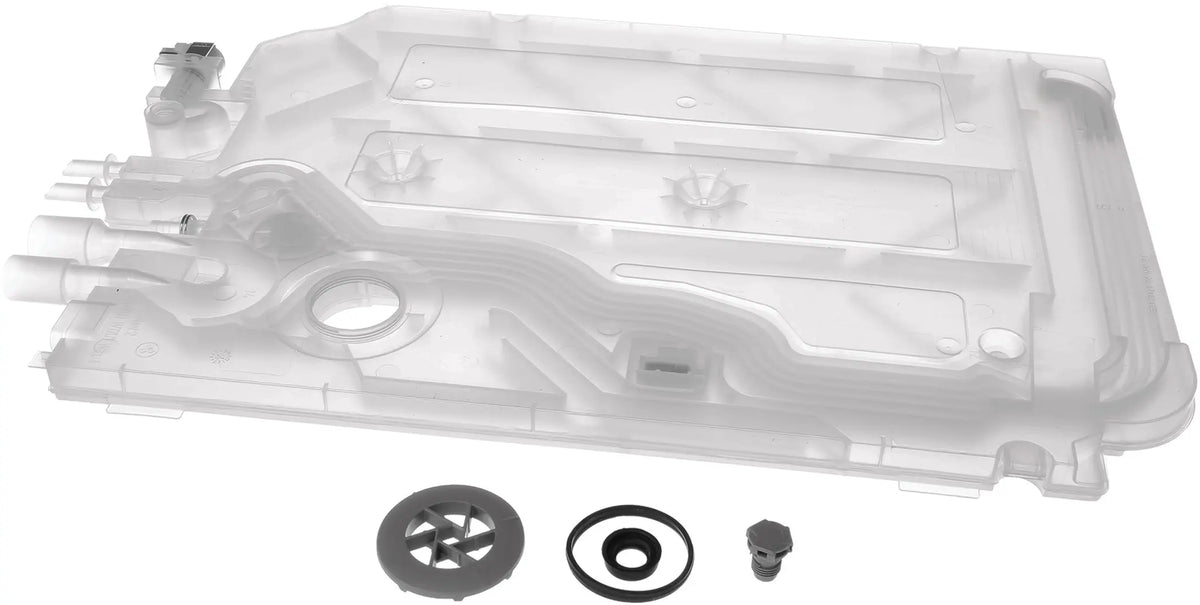 Original Bosch Siemens Wärmetauscher komplett mit 325-V-DC-Ventil 00770952 für SN53ES15BE/24 Position 0500