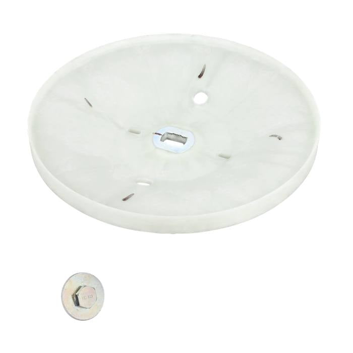 Original AEG / Electrolux Riemenscheiben-Kit 4055747333 – Vorderansicht der Riemenscheibe mit einer Befestigungsschraube