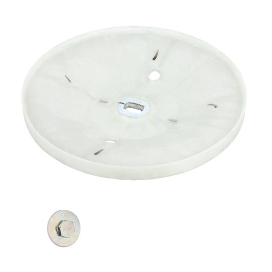 Original AEG / Electrolux Riemenscheiben-Kit 4055747333 – Vorderansicht der Riemenscheibe mit einer Befestigungsschraube