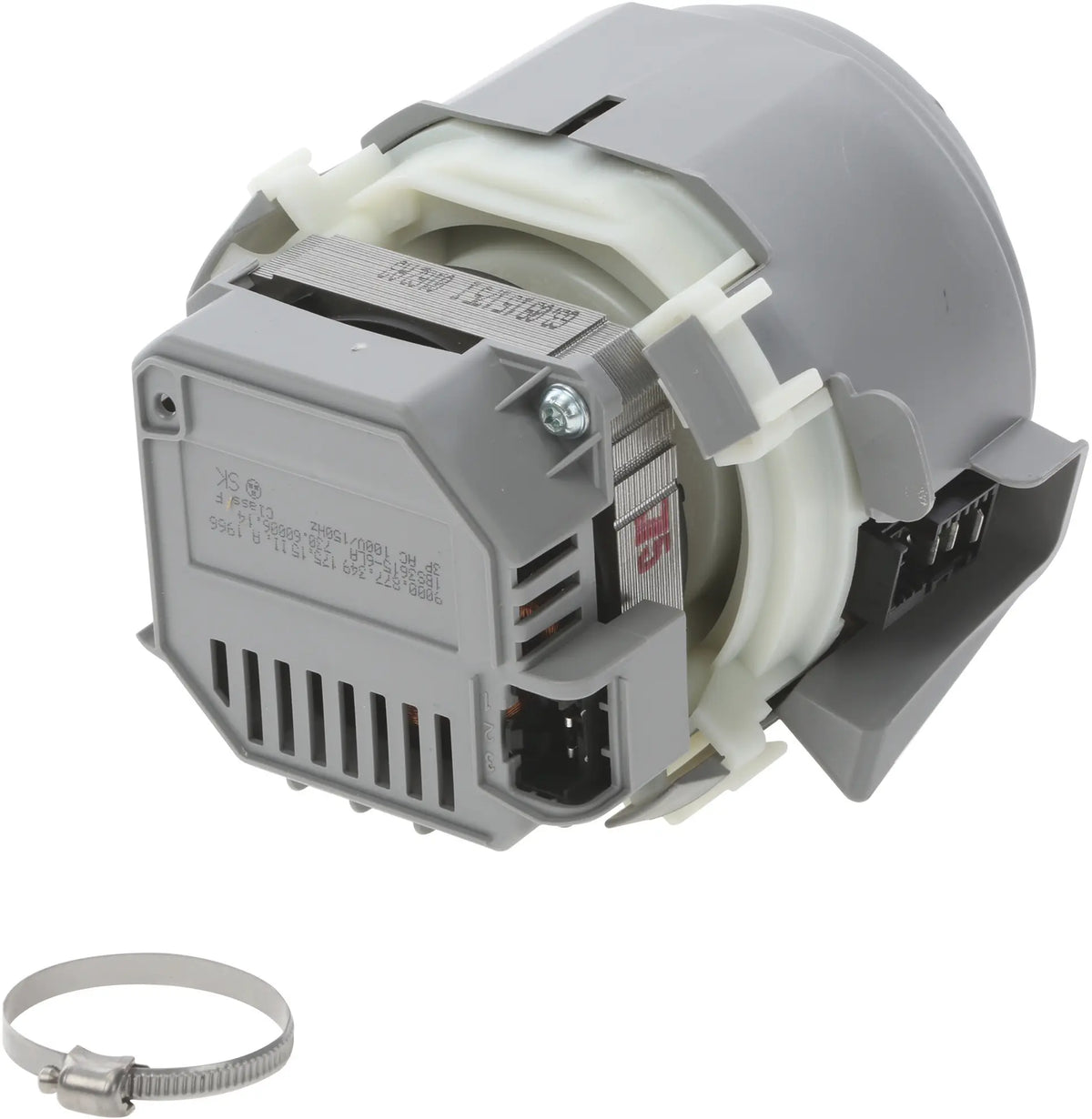 Original Heizpumpe 00651956 - Motor- und Anschlussseite