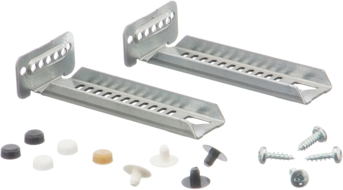 Bosch Siemens 00612653 Lieferumfang mit 2 Bügeln und Schrauben