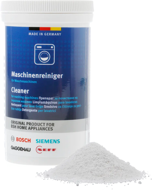 Original Bosch Siemens Waschmaschinenreiniger 00311925, 200-g-Dose mit Reinigungspulver