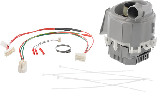 Original Bosch Siemens Heizpumpe 00654575 mit Kabelsatz 12038602 – passend für SMS53M08EU/01