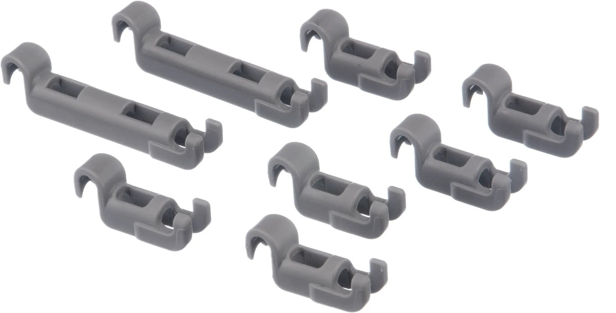 Original Klammer-Set Bosch Siemens 00611472 Unterkorb 8 Stück – Produktbild